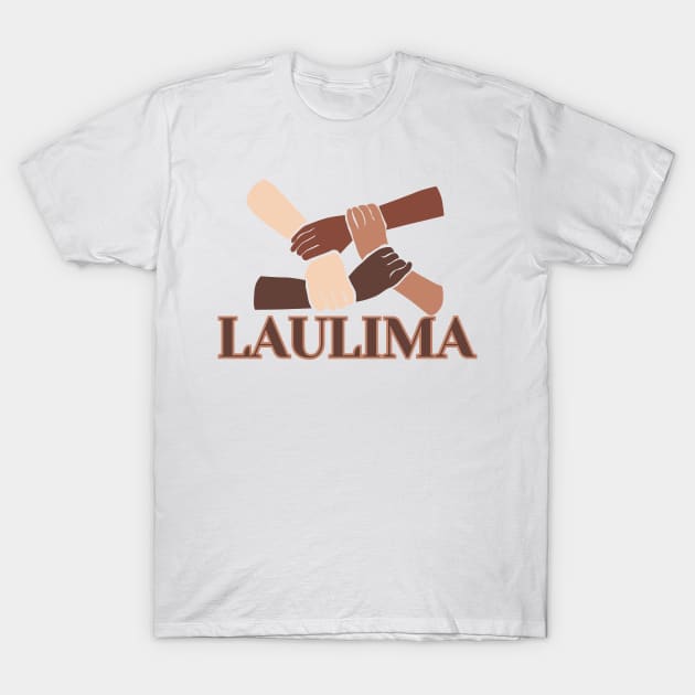 Laulima all hands work together to achieve a goal hawaii T-Shirt by maplunk